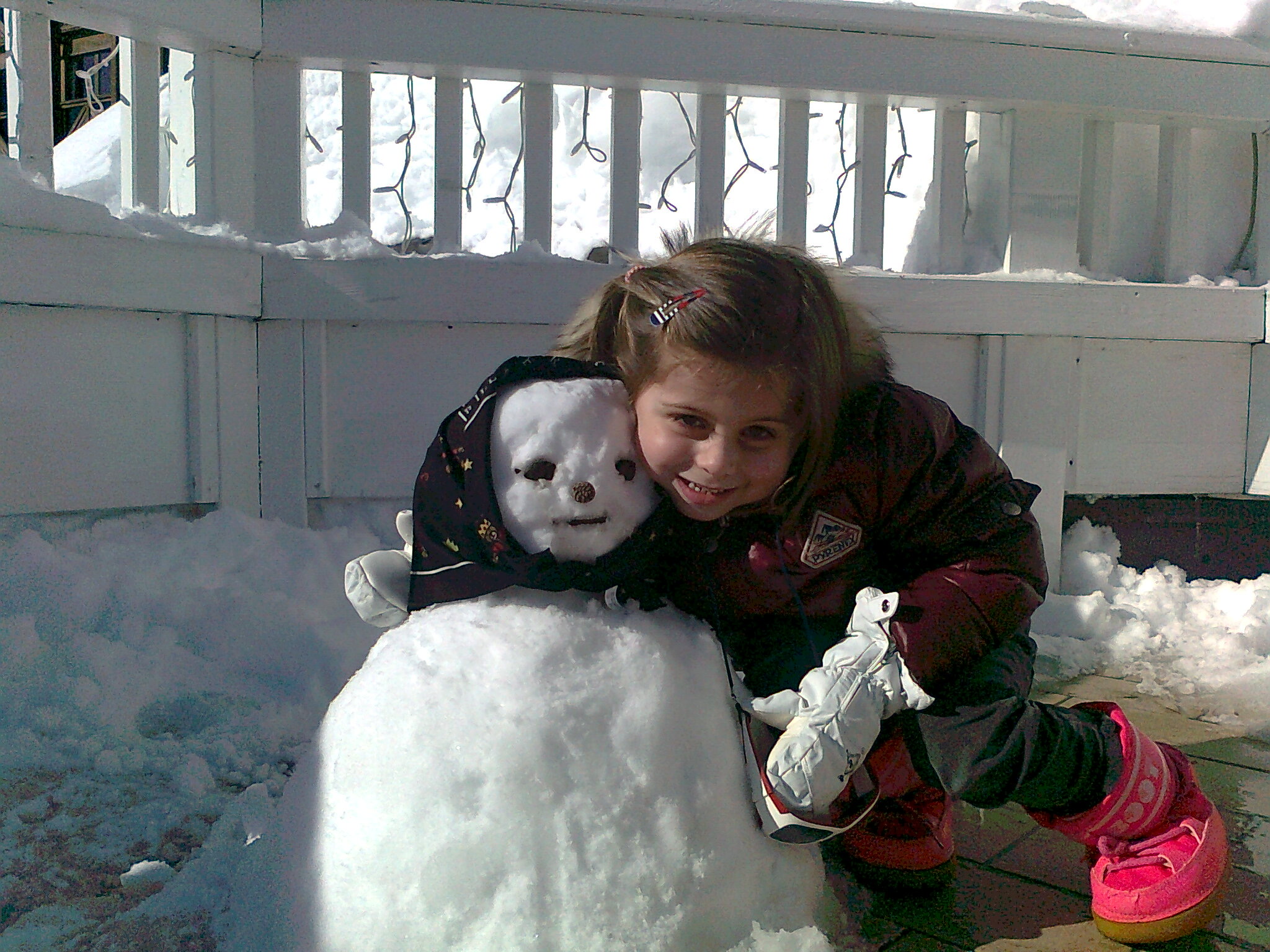 Roro et son bonhomme de neige