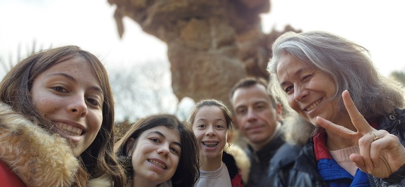 Familia à la Sagrada Familia