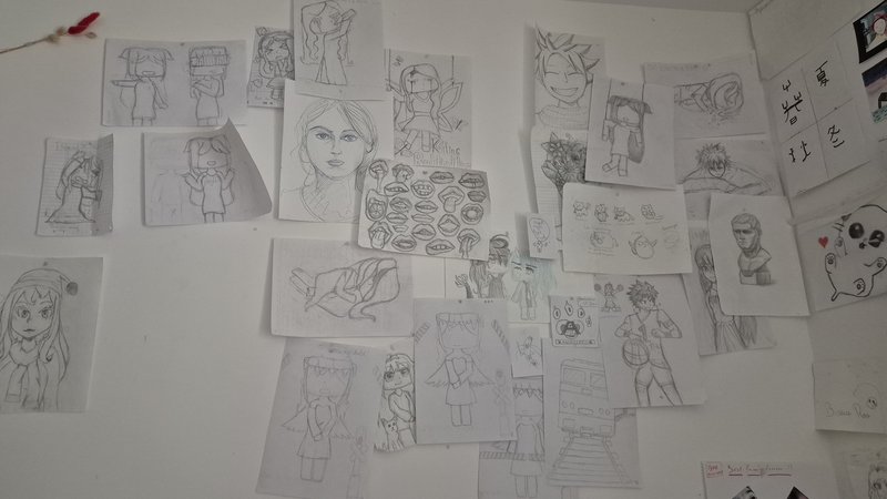 Le mur des créations